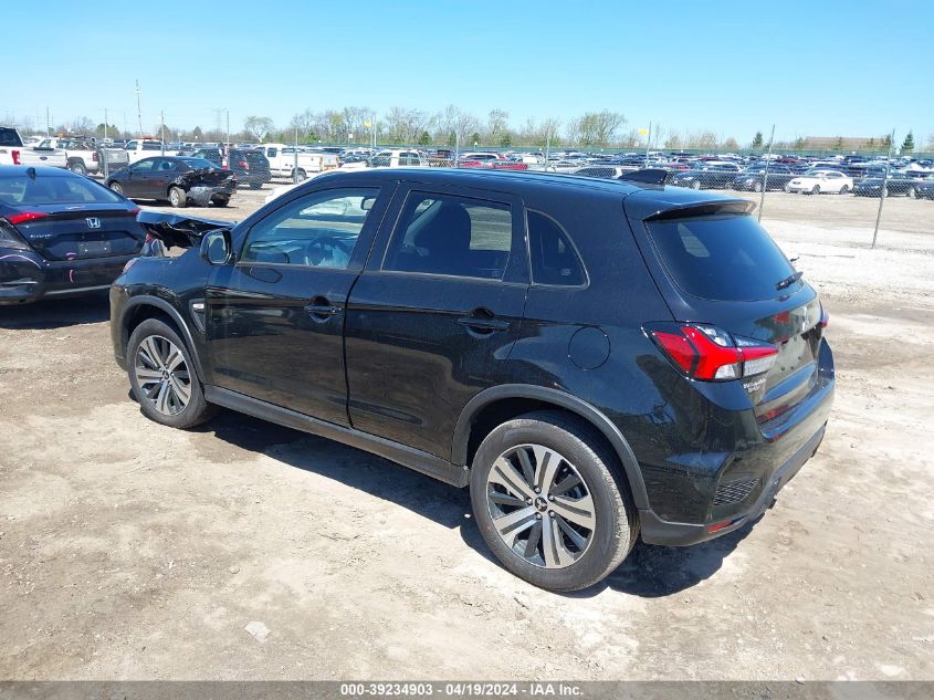 2024 Mitsubishi Outlander Sport 2.0 Es Awc/2.0 Le Awc/2.0 Ralliart Awc/2.0 S Awc/2.0 Se Awc/2.0 Trail Edition Awc VIN: JA4ARUAU1RU003332 Lot: 39234903