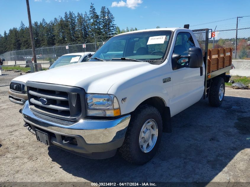 2002 Ford F-250 Xl/Xlt VIN: 1FTNF20L72EC33230 Lot: 39234912