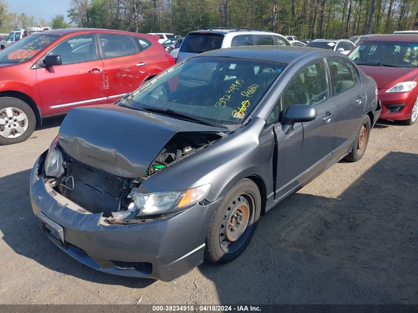 2010 Honda Civic Lx VIN: 2HGFA1F52AH306860 Lot: 39234915