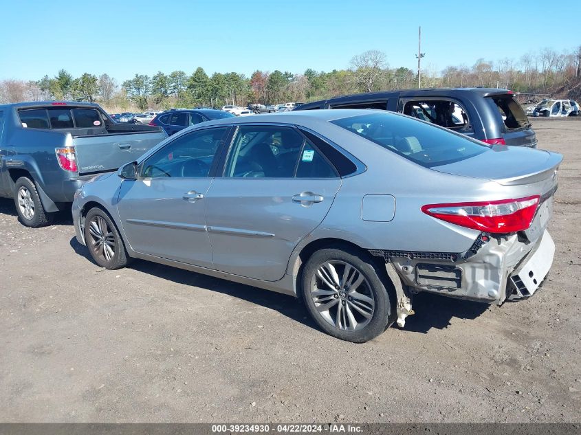 2016 Toyota Camry Se VIN: 4T1BF1FK2GU134111 Lot: 82445533