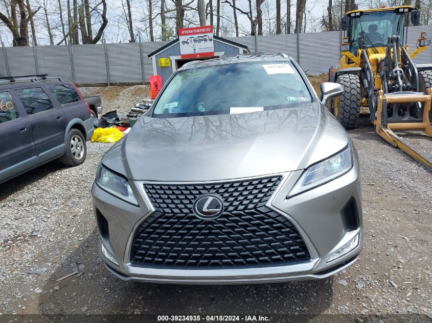 2022 Lexus Rx 350 VIN: 2T2HZMAA0NC254047 Lot: 39234935