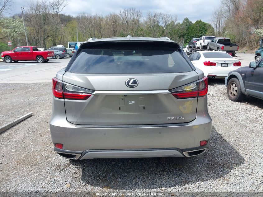 2022 Lexus Rx 350 VIN: 2T2HZMAA0NC254047 Lot: 39234935