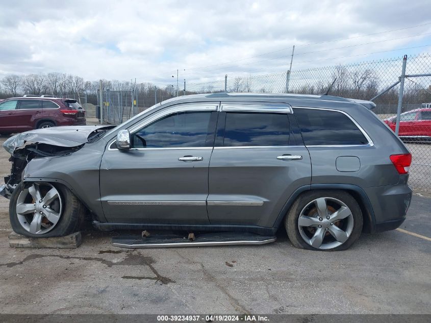 2012 Jeep Grand Cherokee Overland VIN: 1C4RJFCG0CC219365 Lot: 39234937