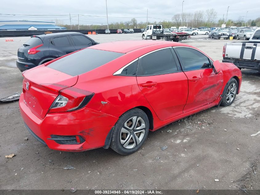 2016 Honda Civic Lx VIN: 2HGFC2F57GH558595 Lot: 40020744