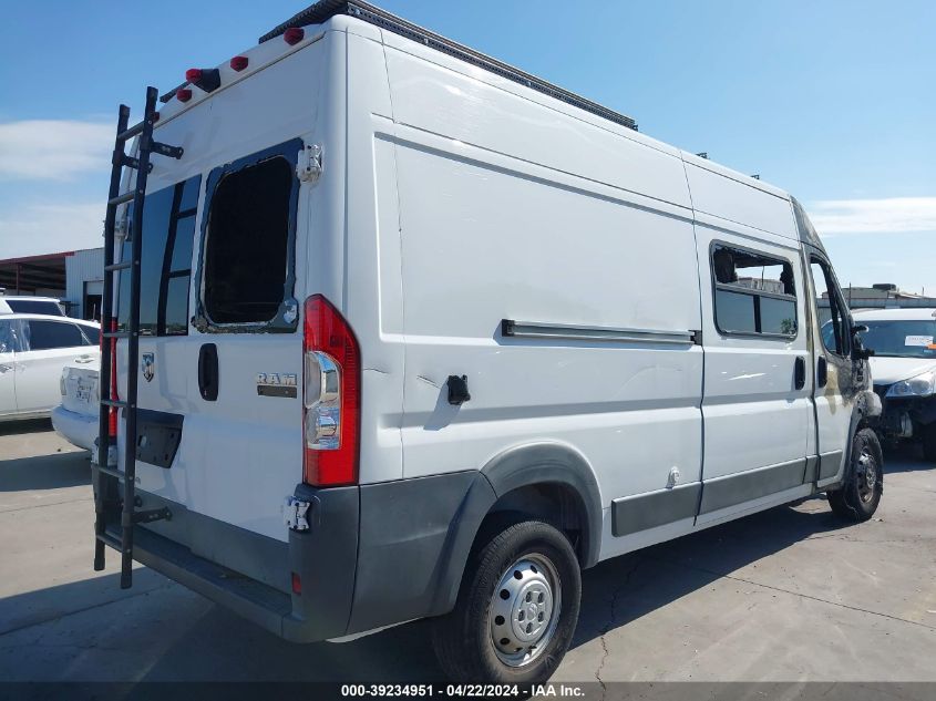 2017 Ram Promaster 2500 High Roof 159 Wb VIN: 3C6TRVDG5HE525427 Lot: 39234951