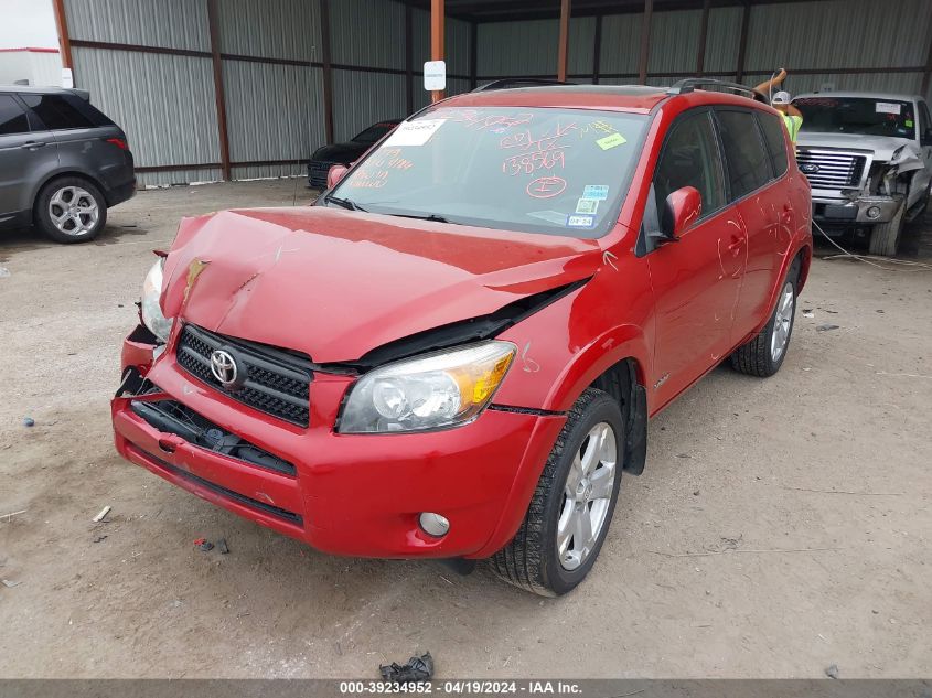 2008 Toyota Rav4 Sport VIN: JTMBD32V486077731 Lot: 39234952