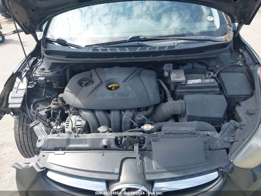 2013 Hyundai Elantra Gls/Limited VIN: 5NPDH4AE8DH343837 Lot: 39234954