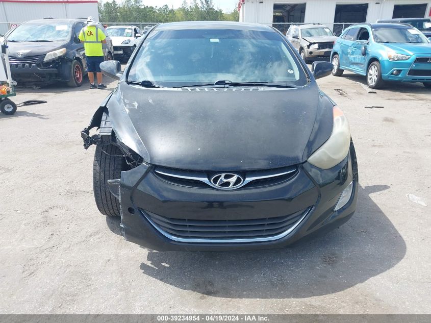 2013 Hyundai Elantra Gls/Limited VIN: 5NPDH4AE8DH343837 Lot: 39234954