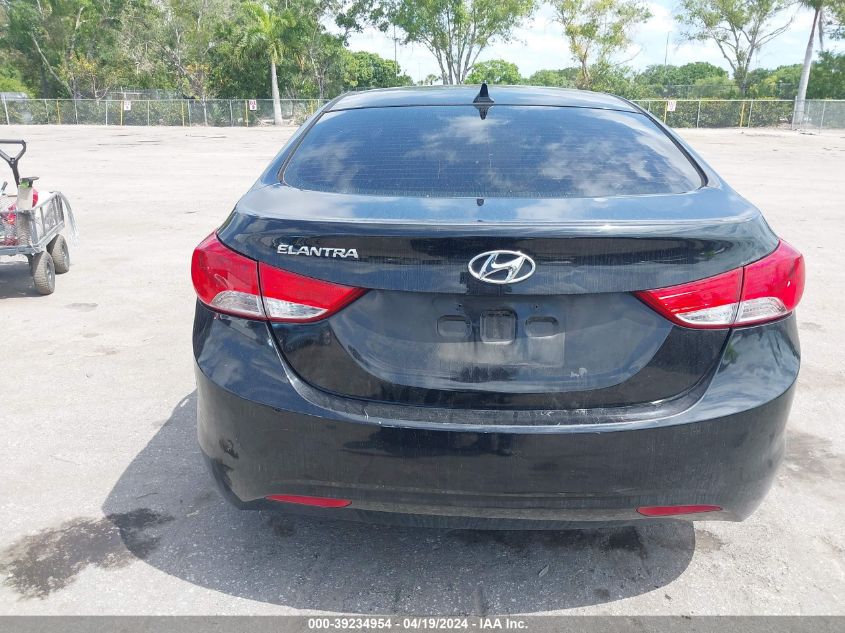 2013 Hyundai Elantra Gls/Limited VIN: 5NPDH4AE8DH343837 Lot: 39234954