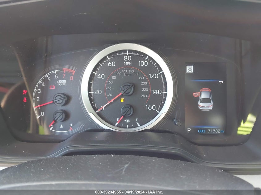 VIN JTDS4RCE2LJ027689 2020 TOYOTA COROLLA SE