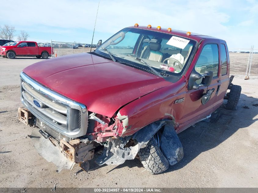 2003 Ford F-250 Lariat/Xl/Xlt VIN: 1FTNX21S73EA37616 Lot: 39234957