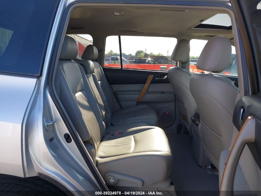 2009 Toyota Highlander Hybrid Limited VIN: JTEEW44A692028073 Lot: 39234978