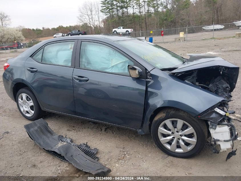 2018 Toyota Corolla Le VIN: 2T1BURHE2JC034479 Lot: 39234980