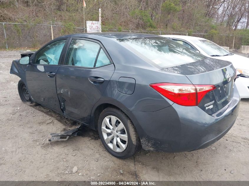 2018 Toyota Corolla Le VIN: 2T1BURHE2JC034479 Lot: 39234980