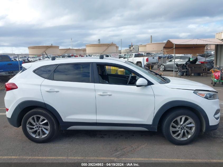 2017 Hyundai Tucson Se VIN: KM8J33A42HU517962 Lot: 39234983
