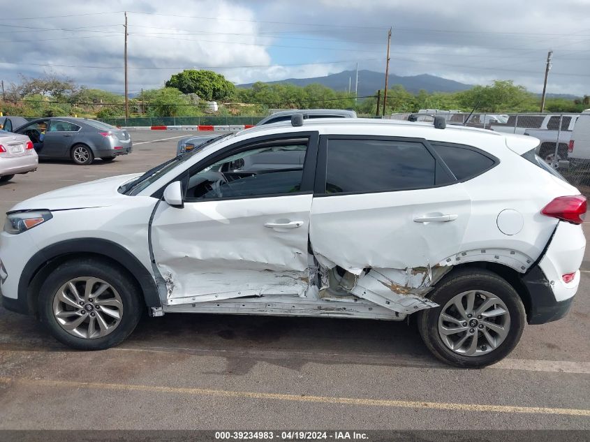 2017 Hyundai Tucson Se VIN: KM8J33A42HU517962 Lot: 39234983