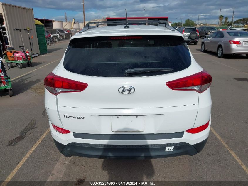 2017 Hyundai Tucson Se VIN: KM8J33A42HU517962 Lot: 39234983