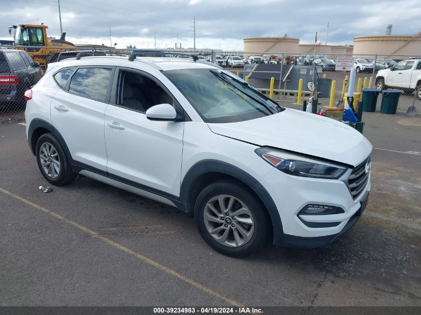2017 Hyundai Tucson Se VIN: KM8J33A42HU517962 Lot: 39234983