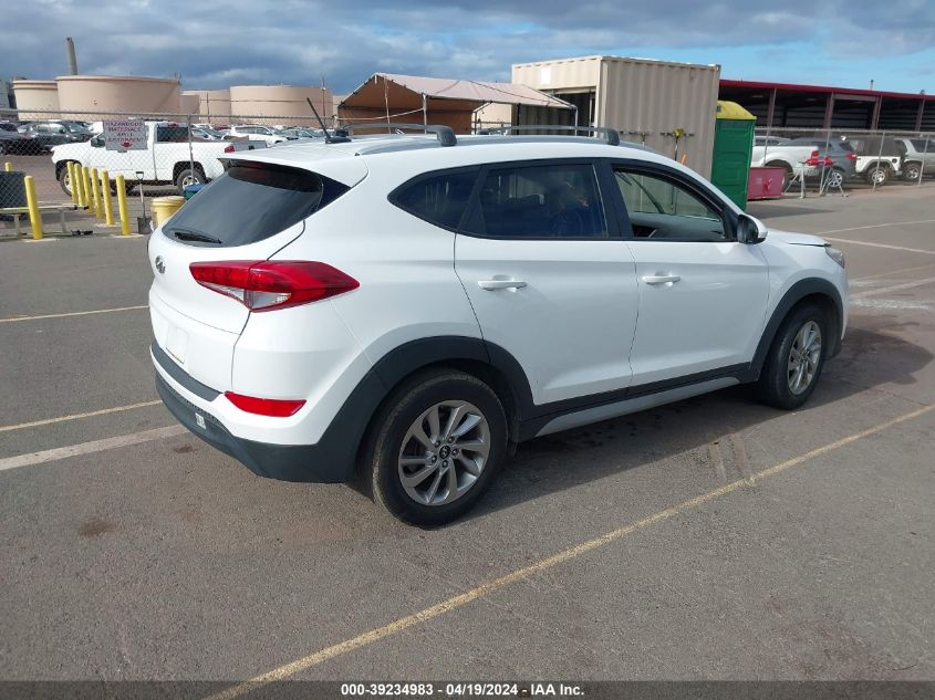 2017 Hyundai Tucson Se VIN: KM8J33A42HU517962 Lot: 39234983