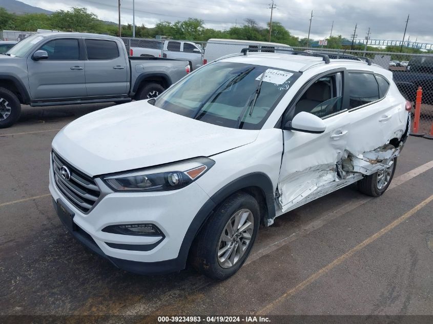 2017 Hyundai Tucson Se VIN: KM8J33A42HU517962 Lot: 39234983