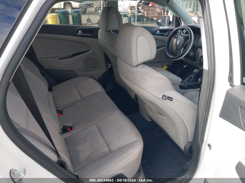 2017 Hyundai Tucson Se VIN: KM8J33A42HU517962 Lot: 39234983