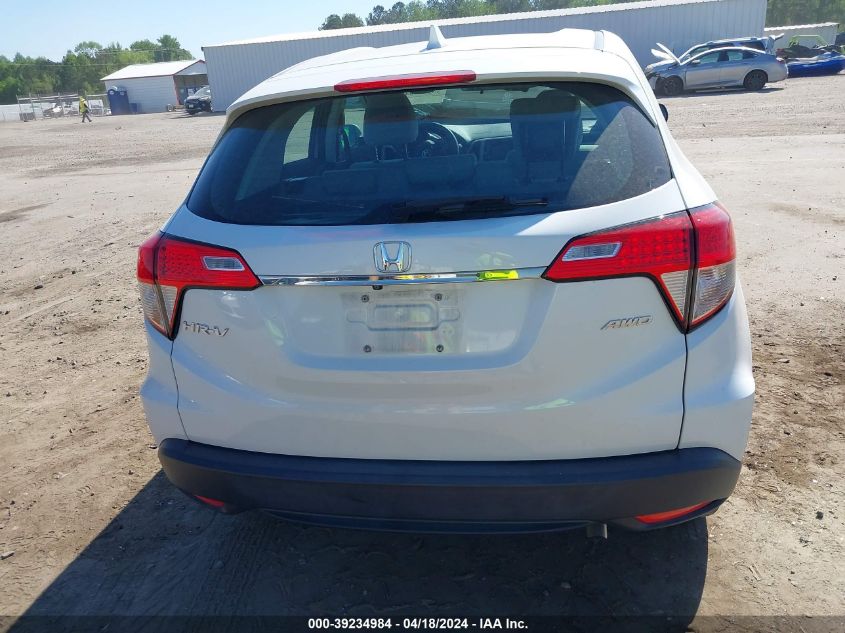 2020 Honda Hr-V Awd Lx VIN: 3CZRU6H33LM703312 Lot: 39234984