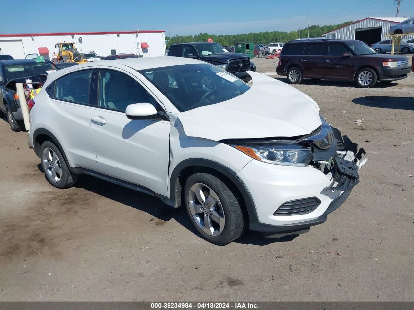 2020 Honda Hr-V Awd Lx VIN: 3CZRU6H33LM703312 Lot: 39234984