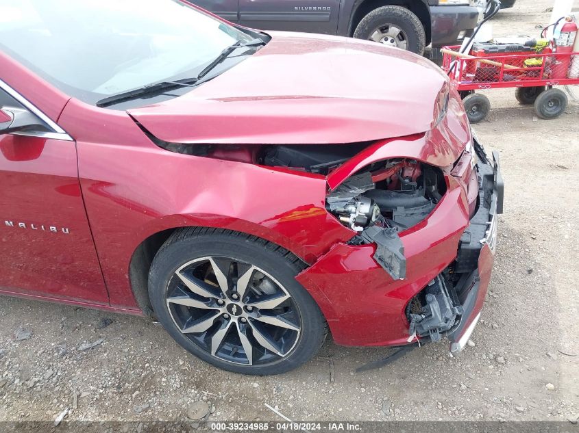 2018 Chevrolet Malibu Lt VIN: 1G1ZD5ST0JF278484 Lot: 39234985