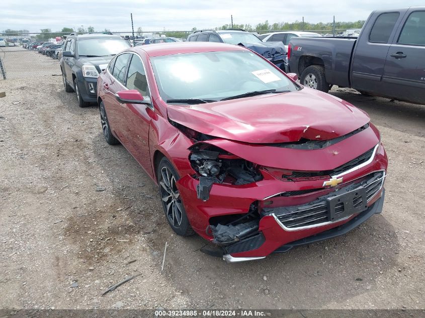 2018 Chevrolet Malibu Lt VIN: 1G1ZD5ST0JF278484 Lot: 39234985