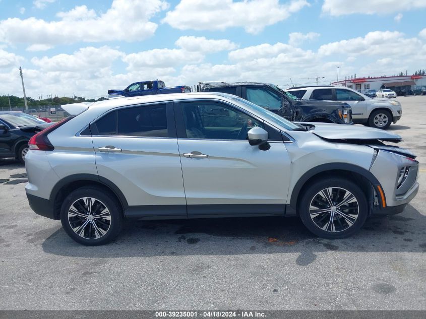 2022 Mitsubishi Eclipse Cross Se S-Awc/Se Special Edition S-Awc/Sel S-Awc/Sel Special Edition S-Awc VIN: JA4ATWAA3NZ000707 Lot: 39235001