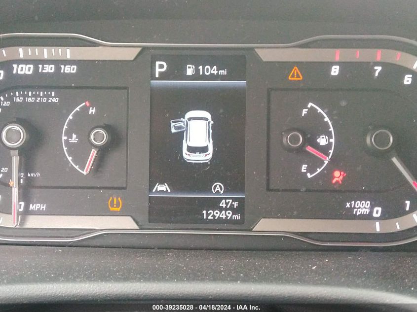 2023 Hyundai Tucson Sel VIN: 5NMJBCAE7PH255006 Lot: 39235028