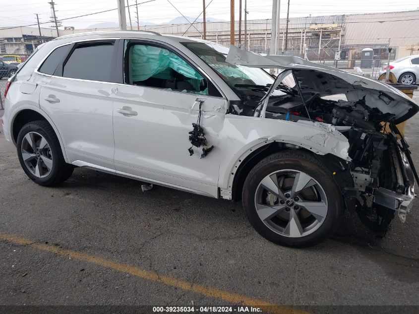 2022 Audi Q5 Premium Plus 40 Tfsi Quattro S Tronic VIN: WA1BBAFY2N2138313 Lot: 51671524