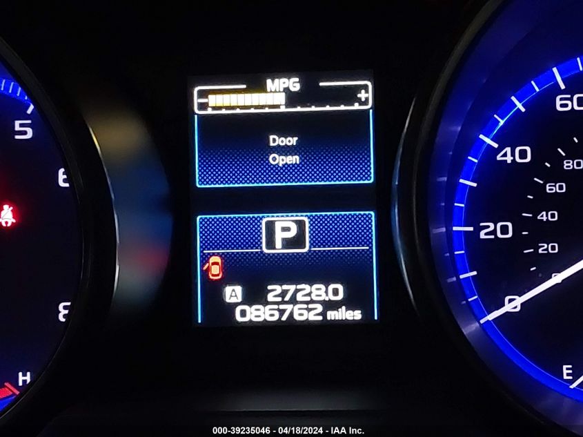 2016 Subaru Legacy 2.5I Premium VIN: 4S3BNAE67G3034118 Lot: 39235046