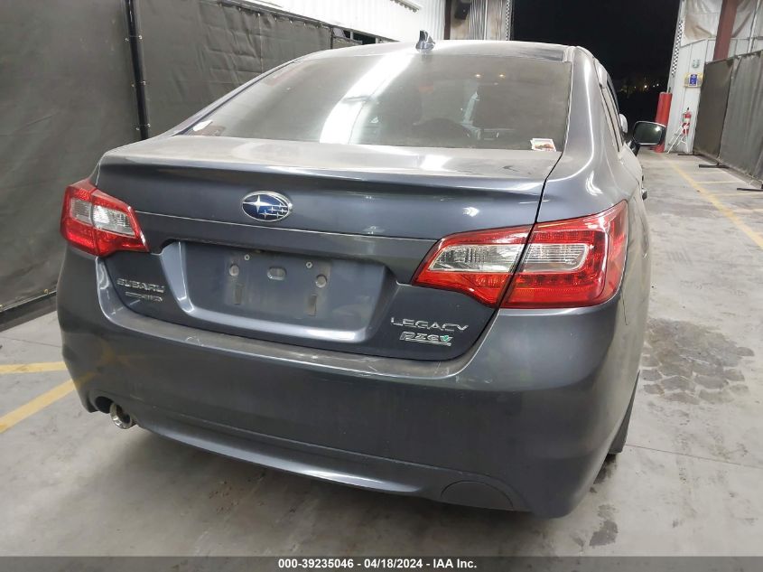 2016 Subaru Legacy 2.5I Premium VIN: 4S3BNAE67G3034118 Lot: 39235046