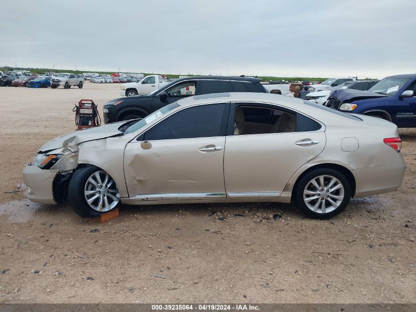 2012 Lexus Es 350 VIN: JTHBK1EG0C2504375 Lot: 39235064