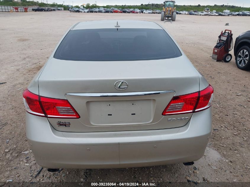2012 Lexus Es 350 VIN: JTHBK1EG0C2504375 Lot: 39235064