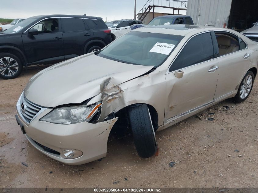 2012 Lexus Es 350 VIN: JTHBK1EG0C2504375 Lot: 39235064
