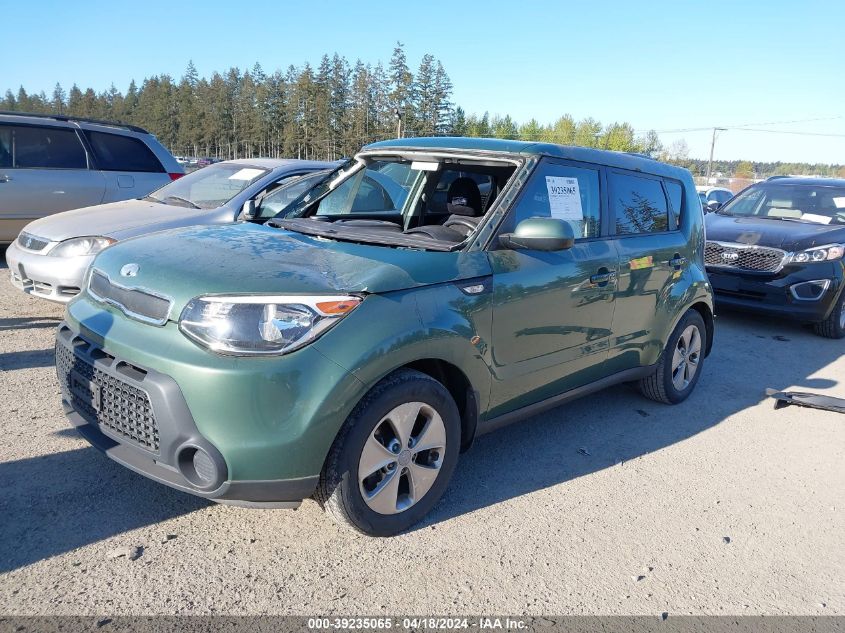 2014 Kia Soul VIN: KNDJN2A23E7014491 Lot: 39235065