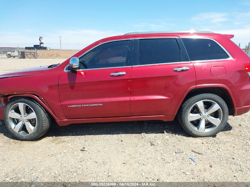 2014 Jeep Grand Cherokee Overland VIN: 1C4RJFCT9EC385027 Lot: 39235069
