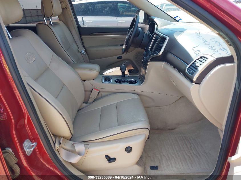 2014 Jeep Grand Cherokee Overland VIN: 1C4RJFCT9EC385027 Lot: 39235069