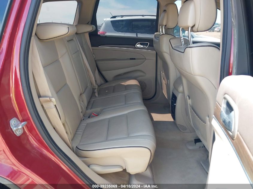 2014 Jeep Grand Cherokee Overland VIN: 1C4RJFCT9EC385027 Lot: 39235069