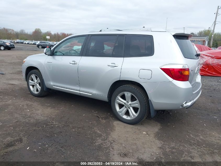 2008 Toyota Highlander Limited VIN: JTEES42A182108572 Lot: 39235083