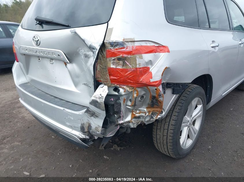 2008 Toyota Highlander Limited VIN: JTEES42A182108572 Lot: 39235083