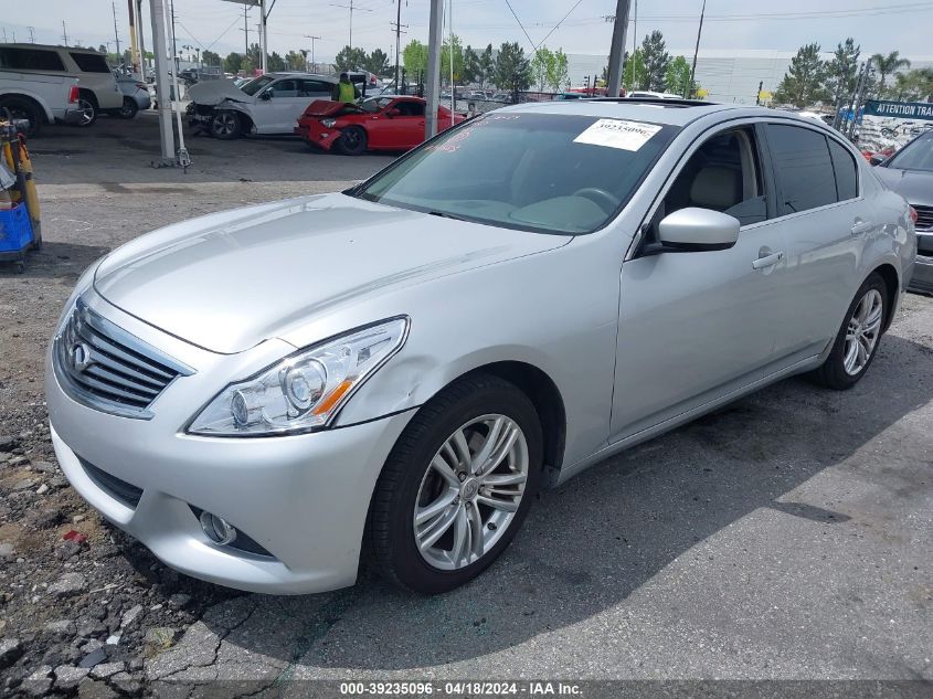 2012 Infiniti G37 Journey VIN: JN1CV6AP3CM934053 Lot: 39235096