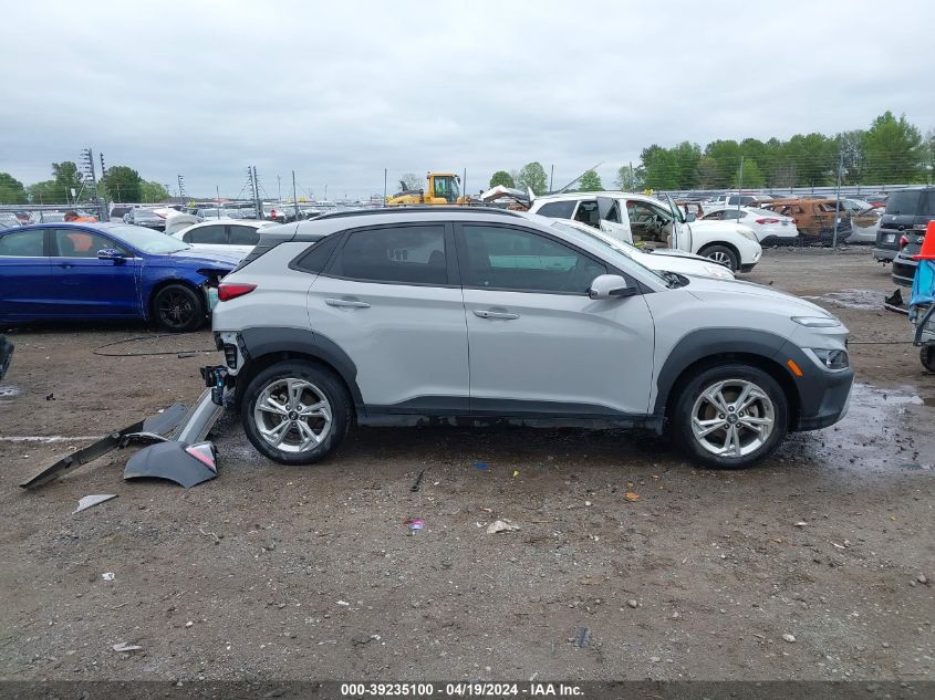 2022 Hyundai Kona Sel VIN: KM8K62AB3NU819647 Lot: 39235100