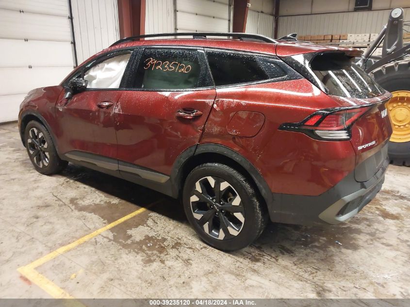 2023 Kia Sportage X-Line VIN: 5XYK6CAF6PG087614 Lot: 39235120