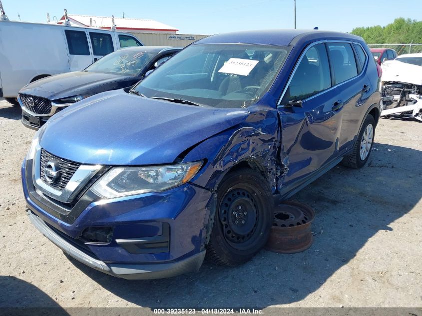 2017 Nissan Rogue S VIN: KNMAT2MT6HP546848 Lot: 39235123
