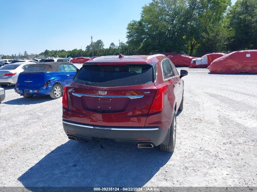 2017 Cadillac Xt5 Standard VIN: 1GYKNARS5HZ127557 Lot: 43779154