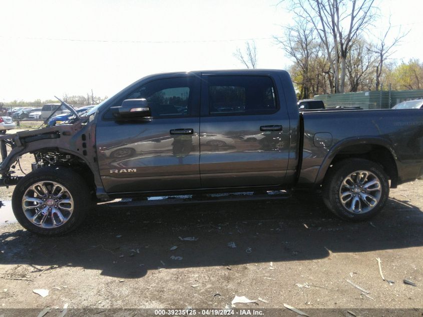 2021 Ram 1500 Laramie 4X4 5'7 Box VIN: 1C6SRFJT6MN730487 Lot: 39235125