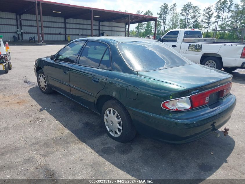 2003 Buick Century Custom VIN: 2G4WS52J731262710 Lot: 39235128